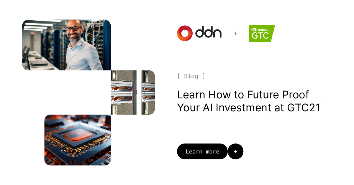 Learn How to Future Proof Your Al Investment at GTC21