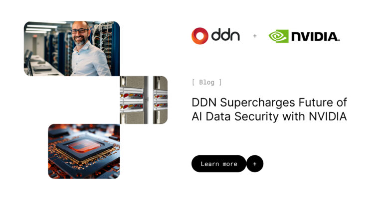 DDN Supercharges Future of Al Data Security with NVIDIA