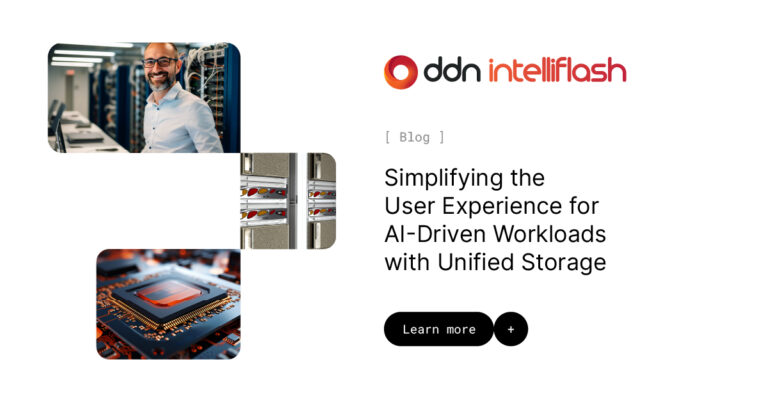 Simplifying the User Experience for Al-Driven Workloads with Unified Storage