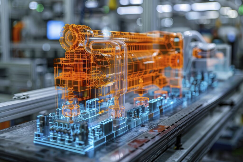 Utilizing Digital Twin Technology to virtually replicate factory processes for analysis and optimization.